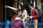 Amsterdam 30 maart 2019
Daniel de Ridder en zijn vriendin Halina Reijn op terras en op de beethovenstraat. Ze komen Katja Schuurman tegen.