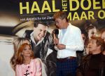 Amsterdam 25 maart 2019
Julia Berendse, Dook van Dijck, Mariska van Kolck, Tony Neef, Willemijn Maandag en Jordy van Loon bij de perspresentatie van de musical Haal het doek maar op in het DeLaMar Theater in Amsterdam. Hans Cornelisse