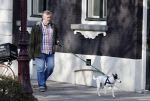 Amsterdam 1 april 2019
Hans v d Togt met zijn hondje op terras en aan het wandelen.