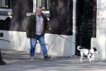 Amsterdam 1 april 2019
Hans v d Togt met zijn hondje op terras en aan het wandelen.