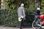Amsterdam 26 maart 2019
Jeroen en Herma Krabbe in hun biro onderweg naar hun zoon Martijn Krabbe die jarig is.