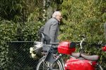 Amsterdam 26 maart 2019
Jeroen en Herma Krabbe in hun biro onderweg naar hun zoon Martijn Krabbe die jarig is.