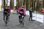 Heerenveen 17 maart 2019
De hollandse 100 voor de stichting lymphe&Co in Thialf.
Maxim Froger en Rene Froger op de racefiets