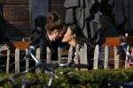 Amsterdam Vondelpark 24 maart 2019
Romy Monteiro met haar nieuwe vriend Jasper Suyk verliefd in het vondelpark.