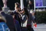 Amsterdam Vondelpark 24 maart 2019
Romy Monteiro met haar nieuwe vriend Jasper Suyk verliefd in het vondelpark.