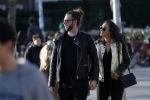 Amsterdam Vondelpark 24 maart 2019
Romy Monteiro met haar nieuwe vriend Jasper Suyk verliefd in het vondelpark.