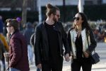 Amsterdam Vondelpark 24 maart 2019
Romy Monteiro met haar nieuwe vriend Jasper Suyk verliefd in het vondelpark.