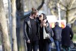 Amsterdam Vondelpark 24 maart 2019
Romy Monteiro met haar nieuwe vriend Jasper Suyk verliefd in het vondelpark.