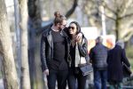 Amsterdam Vondelpark 24 maart 2019
Romy Monteiro met haar nieuwe vriend Jasper Suyk verliefd in het vondelpark.