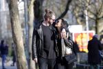Amsterdam Vondelpark 24 maart 2019
Romy Monteiro met haar nieuwe vriend Jasper Suyk verliefd in het vondelpark.