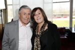 Amsterdam 30 maart 2019
Boekpresentatie van Jan Jongbloed in kantine van AFC. Sjaak Swart met zijn dochter Jacqueline