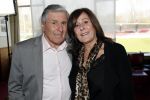 Amsterdam 30 maart 2019
Boekpresentatie van Jan Jongbloed in kantine van AFC. Sjaak Swart met zijn dochter Jacqueline