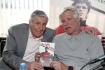 Amsterdam 30 maart 2019
Boekpresentatie van Jan Jongbloed in kantine van AFC. Sjaak Swart met zijn dochter Jacqueline