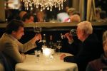 Sneek 23 maart 2019
Thierry Baudet en Hans Wiegel betrapt in Le Petit Bistro in Sneek.