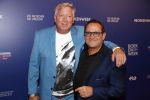 Amsterdam 22 maart 2019
Boekenbal in de amsterdamse schouwburg. Tom Lanoye (R) en partner