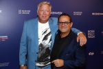 Amsterdam 22 maart 2019
Boekenbal in de amsterdamse schouwburg. Tom Lanoye (R) en partner