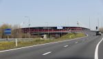 Alkmaar 6 april 2020
AZ stadion zonder dak vanaf de snelweg gezien