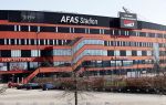 Alkmaar 6 april 2020
AZ stadion zonder dak vanaf de snelweg gezien