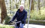 Amsterdam 1 april 2020
Barrie Stevens fietsend door Amsterdam Oost.