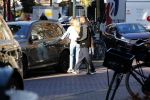 Amsterdam 7 februari 2020
Doutzen Kroes en haar man Sunnery James doen boodschappen met hun dochtertje op de cornelis schuytstraat