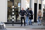 Amsterdam 16 maart 2020
Dries Roelvink hardlopend op de pc hooftstraat