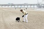Scheveningen 20 maart 2020
Frank en Rogier met hun honden op het strand.