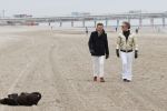 Scheveningen 20 maart 2020
Frank en Rogier met hun honden op het strand.