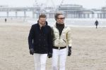Scheveningen 20 maart 2020
Frank en Rogier met hun honden op het strand.