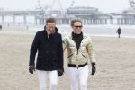 Scheveningen 20 maart 2020
Frank en Rogier met hun honden op het strand.