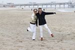 Scheveningen 20 maart 2020
Frank en Rogier met hun honden op het strand.