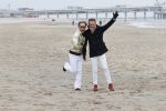 Scheveningen 20 maart 2020
Frank en Rogier met hun honden op het strand.