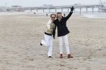 Scheveningen 20 maart 2020
Frank en Rogier met hun honden op het strand.