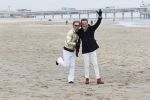 Scheveningen 20 maart 2020
Frank en Rogier met hun honden op het strand.