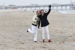 Scheveningen 20 maart 2020
Frank en Rogier met hun honden op het strand.