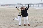 Scheveningen 20 maart 2020
Frank en Rogier met hun honden op het strand.