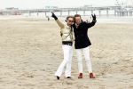 Scheveningen 20 maart 2020
Frank en Rogier met hun honden op het strand.