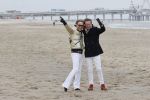 Scheveningen 20 maart 2020
Frank en Rogier met hun honden op het strand.