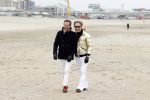 Scheveningen 20 maart 2020
Frank en Rogier met hun honden op het strand.