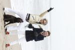 Scheveningen 20 maart 2020
Frank en Rogier met hun honden op het strand.