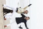 Scheveningen 20 maart 2020
Frank en Rogier met hun honden op het strand.