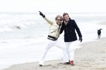 Scheveningen 20 maart 2020
Frank en Rogier met hun honden op het strand.