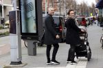 Amsterdam 18 maart 2020
Fulko v Kooperen met zijn vriendin achter de kinderwagen