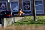 Den Haag 21 maart 2020
Irma Sluis gaat met haar dochter fietsen vanaf haar huis