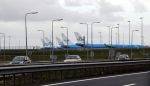 Schiphol 20 maart 2020
KLM Vliegtuigen staan aan de grond vanwege het Corona virus