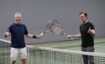 Cruqius 31 maart 2020
Tennissen voor het goede doel met Diederik v Manen. Ronald de Boer