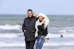 Scheveningen 3 april 2020
Samantha de Jong Barbie met haar nieuwe vriend op het strand van Scheveningen