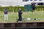 Maarssen 14 april 2020
Wesley Sneijder , zijn broers Rodney en Jeffrey zijn aan het vissen op het Amsterdam Rijn kanaal. Ook een vriend is erbij.