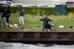 Maarssen 14 april 2020
Wesley Sneijder , zijn broers Rodney en Jeffrey zijn aan het vissen op het Amsterdam Rijn kanaal. Ook een vriend is erbij.