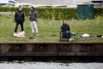 Maarssen 14 april 2020
Wesley Sneijder , zijn broers Rodney en Jeffrey zijn aan het vissen op het Amsterdam Rijn kanaal. Ook een vriend is erbij.
