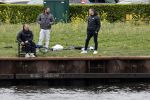 Maarssen 14 april 2020
Wesley Sneijder , zijn broers Rodney en Jeffrey zijn aan het vissen op het Amsterdam Rijn kanaal. Ook een vriend is erbij.